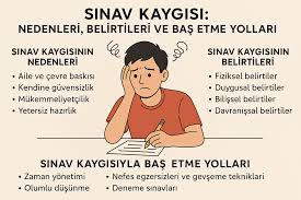 Aksaray psikolog sınav kaygısı, Aksaray sınav stresi, Aksaray öğrenci psikoloğu, sınav kaygısı terapisi Aksaray